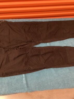 Phat Farm Black Ribbed Knee Joggers